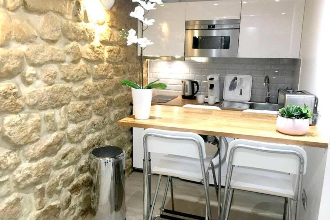 Charming 1Br Appartement - Montorgueil / Republique Parijs Buitenkant foto