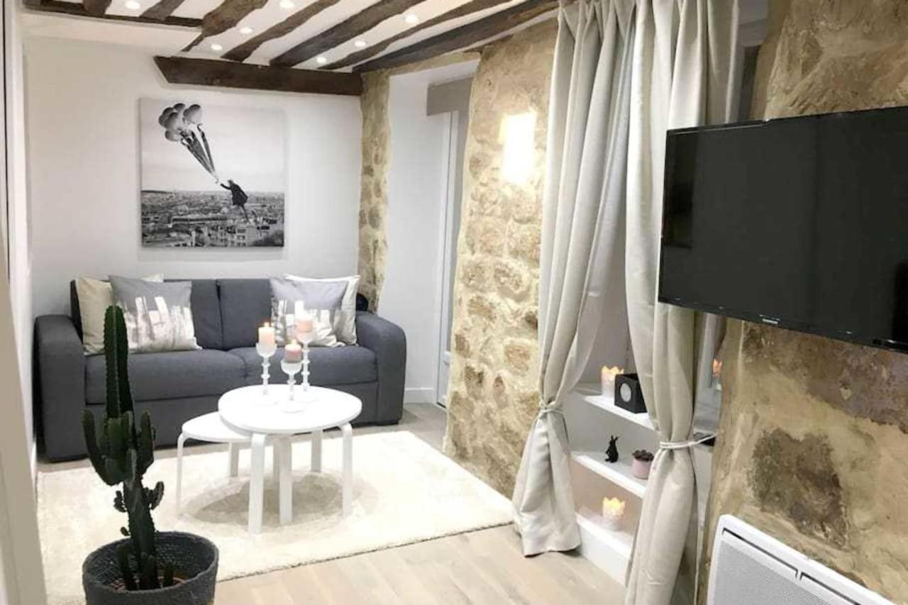 Charming 1Br Appartement - Montorgueil / Republique Parijs Buitenkant foto
